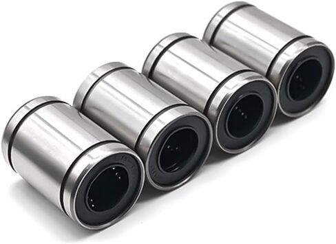LM12UU 12x21x30 مم محامل خطية LM12 UU محامل الحركة الخطية القياسية LM12 LM 12MM 4pcs in Saudi Arabia