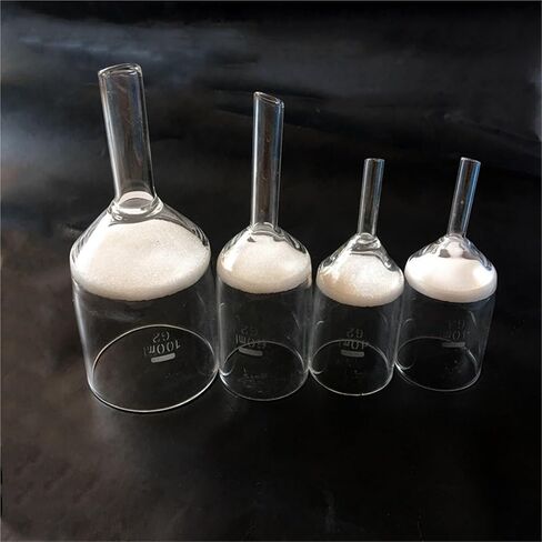1PC Lab Buchner Funnel G3 35ML إلى 1000 مل من الفلتر الخشن الرمال القمع الملبد للأواني الزجاجية المختبرية (G1/G2/G4/G5 قابلة للاستبدال) (35 مل) in Saudi Arabia