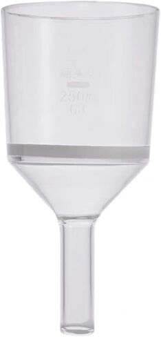 1PC Lab Buchner Funnel G3 35ML إلى 1000 مل من الفلتر الخشن الرمال القمع الملبد للأواني الزجاجية المختبرية (G1/G2/G4/G5 قابلة للاستبدال) (35 مل) in Saudi Arabia