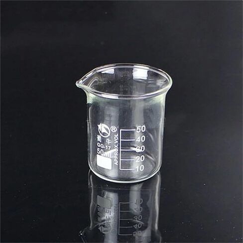 1 set of borosilicate glass laboratory cups, all sizes, chemical experiments, laboratory equipment, all sizes (5000mL 1 piece) in Saudi Arabia