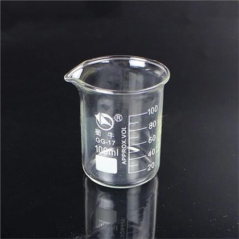 1 set of borosilicate glass laboratory cups, all sizes, chemical experiments, laboratory equipment, all sizes (5000mL 1 piece) in Saudi Arabia