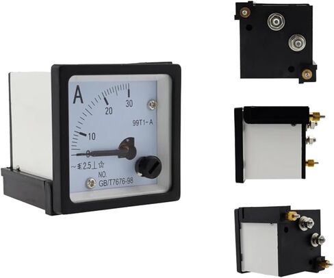 Pointer Type AC Ammeter 99T1 1A~600A Analog Panel Gauge Ampere Current Meter 1Pcs(150A(5A)) in Saudi Arabia