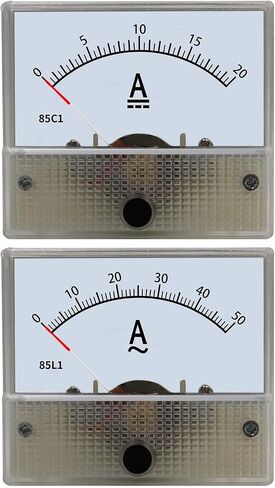 نوع المؤشر ميكانيكي 85C1 مقياس DC/AC 1A-50A الاتصال المباشر 1PCS (85C1 DC ، 5A) in Saudi Arabia