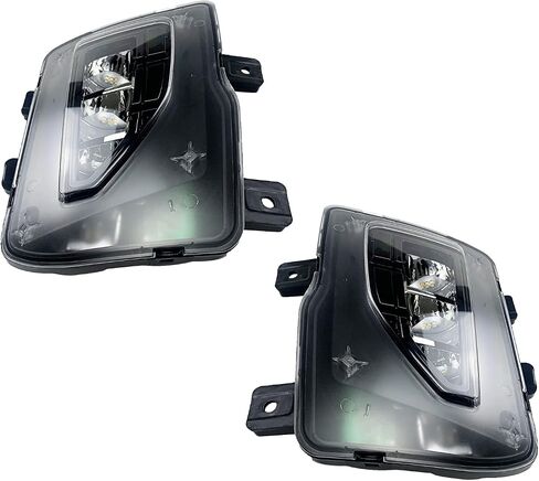 Boxlight Fog Lights Assembly for 2005-2015 Xterra / 2010-2019 Frontier Fog Light Kit with H11 12V 55W Halogen Lamps, Wiring Harness and Bezels in Saudi Arabia