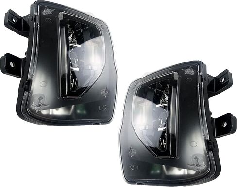 Boxlight Fog Lights Assembly for 2005-2015 Xterra / 2010-2019 Frontier Fog Light Kit with H11 12V 55W Halogen Lamps, Wiring Harness and Bezels in Saudi Arabia