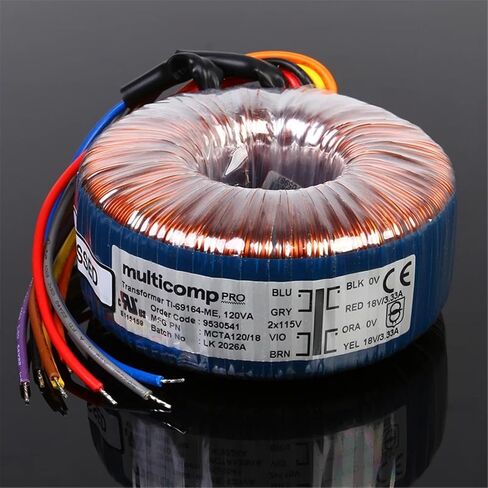 120W DUAL 12V 15V 18V 25V TOROIDAL TRANVERS RING COW 120V (120W DUAL 15V) in Kuwait