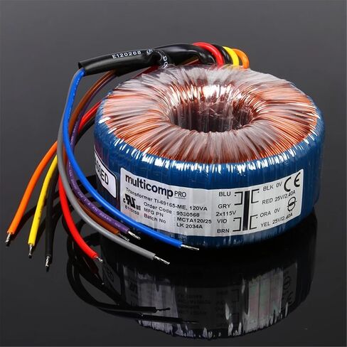 120W DUAL 12V 15V 18V 25V TOROIDAL TRANVERS RING COW 120V (120W DUAL 15V) in Kuwait