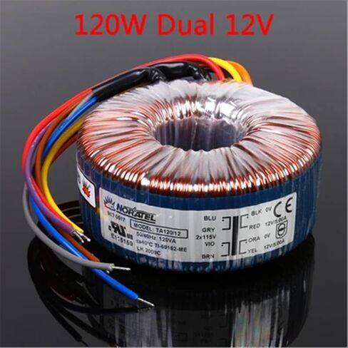 120W DUAL 12V 15V 18V 25V TOROIDAL TRANVERS RING COW 120V (120W DUAL 15V) in Kuwait