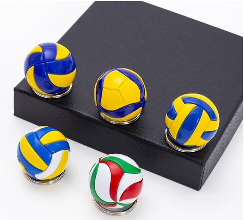 5Pcs Volleyball Keychain, Sports Match Souvenir Keychain, Bag Charms for Volleyball Lovers and Volleyball Fans in Saudi Arabia