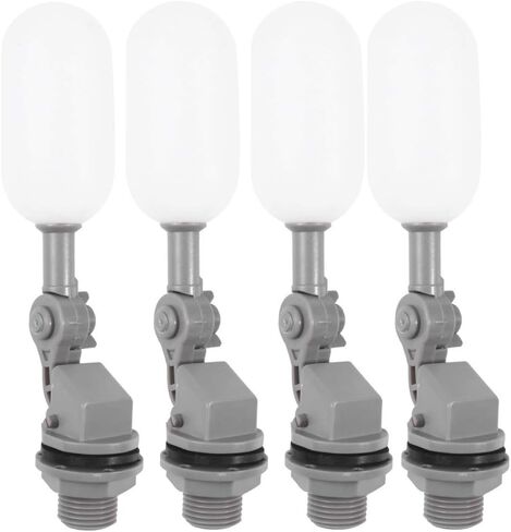 4pcs DN15 قطر الخيط 20 مم صمام الكرة العائم مغلق قبالة 1/2 بوصة تعبئة التغذية التلقائية مرطب مستوى الخزان مستوى المياه وات in Saudi Arabia