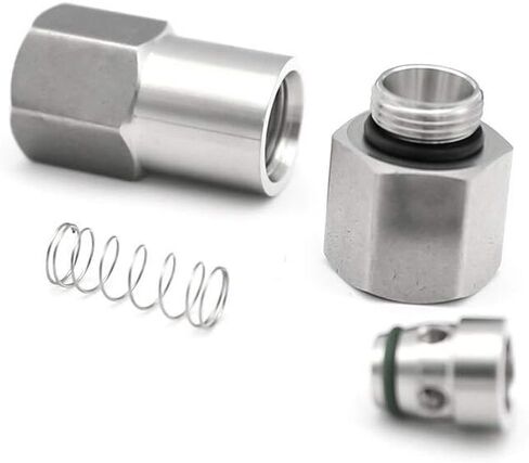 1/8 1/4 3/8 1/2 3/4 1 Inch BSPP Inch Female Tube SS304 SS316 One-Way Fuel Non Return Check Valve Oil Gas Water Tank Pneumatic(Ss304,0.5 Inch) in Saudi Arabia