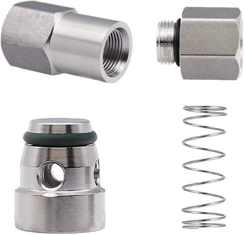 1/8 1/4 3/8 1/2 3/4 1 Inch BSPP Inch Female Tube SS304 SS316 One-Way Fuel Non Return Check Valve Oil Gas Water Tank Pneumatic(Ss304,0.5 Inch) in Saudi Arabia