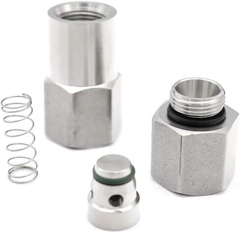 1/8 1/4 3/8 1/2 3/4 1 Inch BSPP Inch Female Tube SS304 SS316 One-Way Fuel Non Return Check Valve Oil Gas Water Tank Pneumatic(Ss304,0.5 Inch) in Saudi Arabia