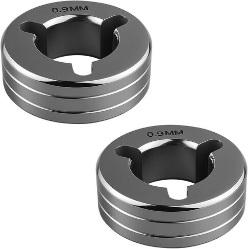 Drive Roll V-Groove 0.035 In Fit for Miller Millermatic 200/210/212/250/251/252 /DVI/Pulser/Vintage Replace 053700, 2 Pcs in Saudi Arabia