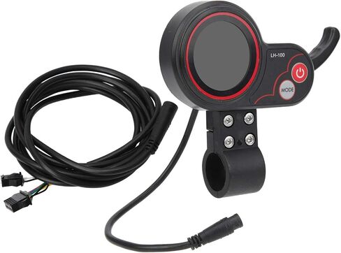 Display Thumb Throttle, 2 in 1 Universal Speedometer Manual Control Panel, with 6pin Connector Interface, for Electric Bike Scooter in Saudi Arabia
