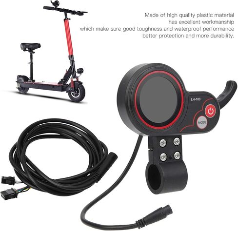 Display Thumb Throttle, 2 in 1 Universal Speedometer Manual Control Panel, with 6pin Connector Interface, for Electric Bike Scooter in Saudi Arabia
