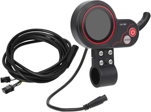 Display Thumb Throttle, 2 in 1 Universal Speedometer Manual Control Panel, with 6pin Connector Interface, for Electric Bike Scooter in Kuwait