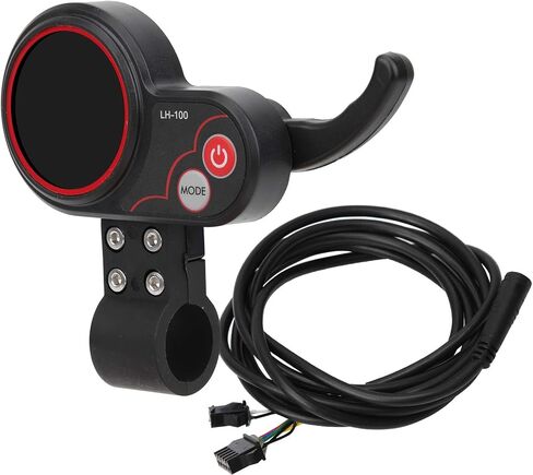 Display Thumb Throttle, 2 in 1 Universal Speedometer Manual Control Panel, with 6pin Connector Interface, for Electric Bike Scooter in Kuwait
