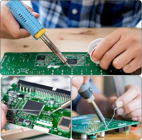 40 Pcs Double Sided PCB Board, 5 Sizes Green Circuit Board Prototype Kit for DIY Electronics Soldering Projects Universal in Saudi Arabia