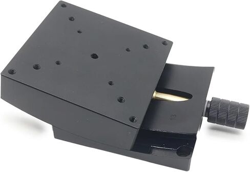 Micrometer Sliding Table X Axis GFG40 Manual Radian Angle Table Goniometer Swing Table Measurement Displacement Radian GFG25/60/80(GFG25-20) in Saudi Arabia