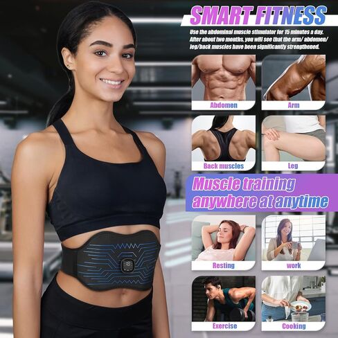 تم تطهير FDA - الحبر العضلات المنبه ABS ، محفز العضلات EMS ، حزام اللياقة AB معدات التمرين in Saudi Arabia