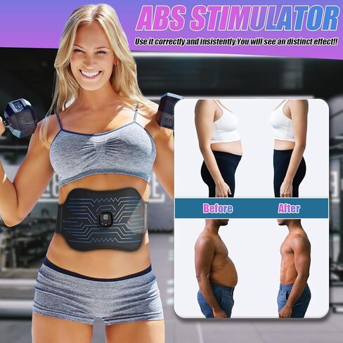 تم تطهير FDA - الحبر العضلات المنبه ABS ، محفز العضلات EMS ، حزام اللياقة AB معدات التمرين in Saudi Arabia
