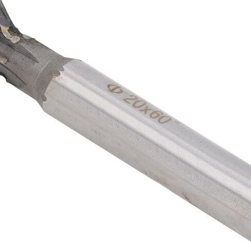 20mm 60 Degree Dovetail Cutter Carbide 6 Flutes Milling Bits Set, Efficient and Flexible, Smooth Direct Chip Evacuation, Suitable for Stainless Steel, Carbon Steel, Etc in Saudi Arabia