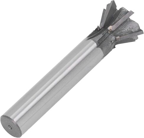 30mm 60 Degree Dovetail Cutter 6 Flute Carbide Slotting Milling Cutter Metalworking End Mill with Straight Shank 30mm / 1.2in for Stainless Steel, Carbon Steel, Cast Iron, die in Saudi Arabia