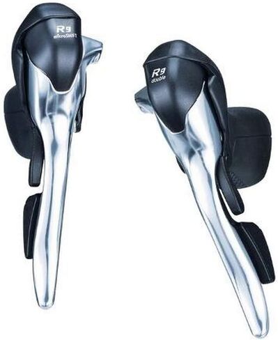 microSHIFT | R9 Drop Bar Brake/Shift Lever Set | 2 x 9-Speed | Shimano Compatible | Black in Saudi Arabia