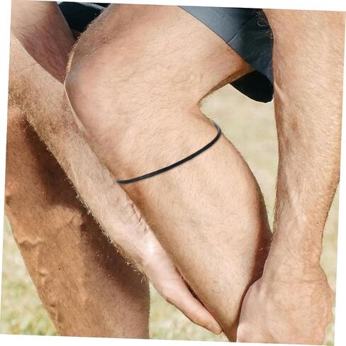 6Pcs Flexible Silicone Patellar Tendon Support Straps for Men Women for Hiking Soccer Basketball Running and Sports Activities in Saudi Arabia