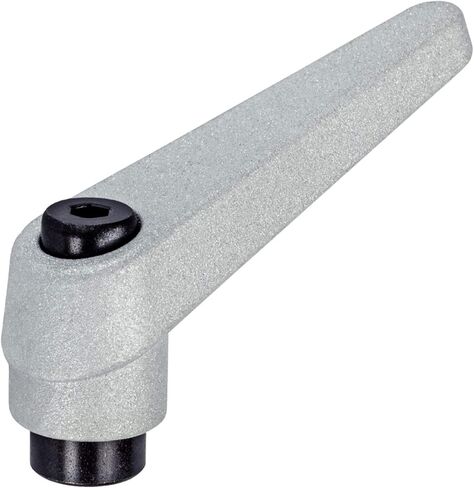 Halder 24400.0353 رافعات التثبيت القابلة للتعديل ، الفضة ، D1 = 18 مم / D2 = M8 / L1 = 25 مم in Kuwait