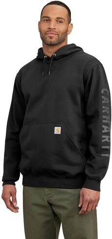 Carhartt Men's Rain Defender Loose Fit Midweight Logo Graphic Sweatshirt in Saudi Arabia