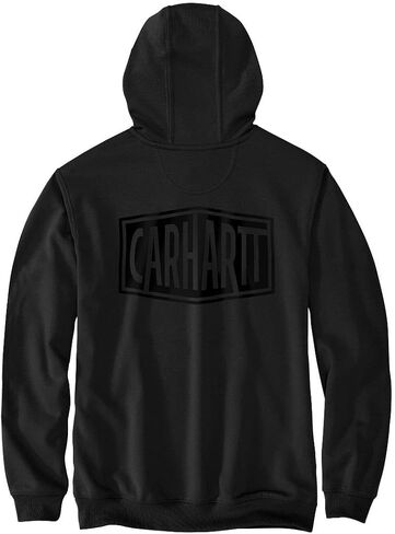 Carhartt Men's Rain Defender Loose Fit Midweight Logo Graphic Sweatshirt in Saudi Arabia