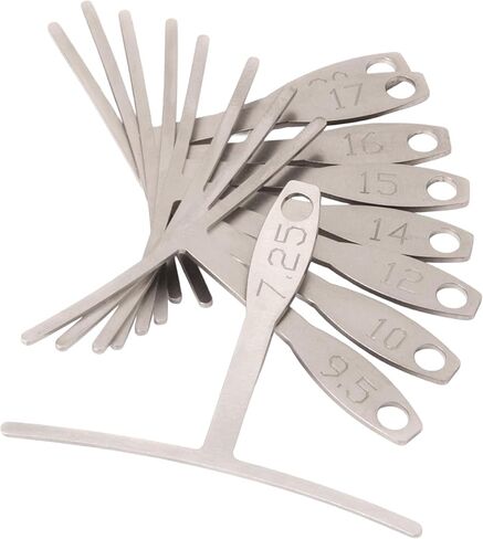 StewMac Understring Radius Gauge Tool, Set of 9, Standard Width for Guitar Setup in Saudi Arabia