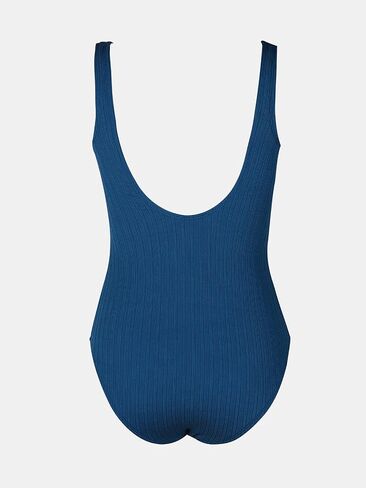 Cupshe Women's One Piece Swimsuit Scoop Neck Suctured Suctuits Autouts Low Back Back Wide Wide Straps in Kuwait