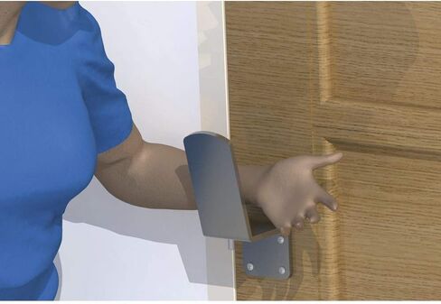 Hubert Stainless Door Arm Pull - 7 2/5 "L x 4 1/2" W x 2 1/2 "H in Saudi Arabia