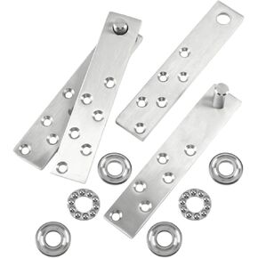 مفصلات محور الباب شاق الفولاذ المقاوم للصدأ 360 دوارة للأبواب الخشبية على غرار هاوس in Kuwait