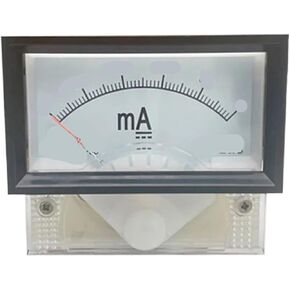 85C17-DC Ma Milliamter Pointer Panel Square 70 * 40mm مع إطار أسود (150mA) in Kuwait