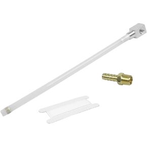 7-0948 Universal 12" Marine Fuel Tank Pickup Tube with Strainer, Polyethylene Fuel Pickup Tube with Brass Barb Connector Compatible with Standard Universal Boat Fuel Tank in Saudi Arabia