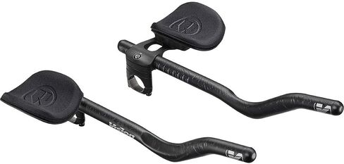 VISION Trimax Carbon Clip-On Aerobars Black, J-Bend, 210-360mm Adjustable in Saudi Arabia