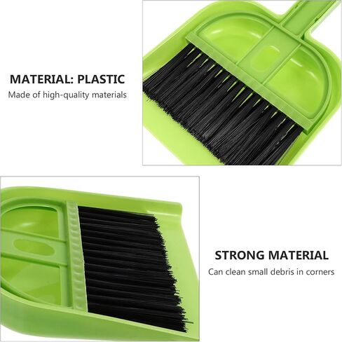 Healifty 18 مجموعة من Dustpan Hand Broom ومجارف مجموعة Dustpan Small Broom ومجموعة Dustpan Broom in Kuwait