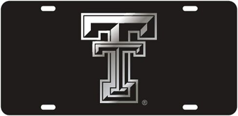 Craftique Texas Tech TAG (LASER BLK/SIL TT TAG (02871)) in Saudi Arabia