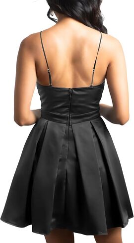 نوفا في سماء فساتين صيفية للسيدات 2025 Flowy Boho v-Neck Beach Sundresses Spaghetti Strap Tiered Mini Swing Skater Dress in Saudi Arabia