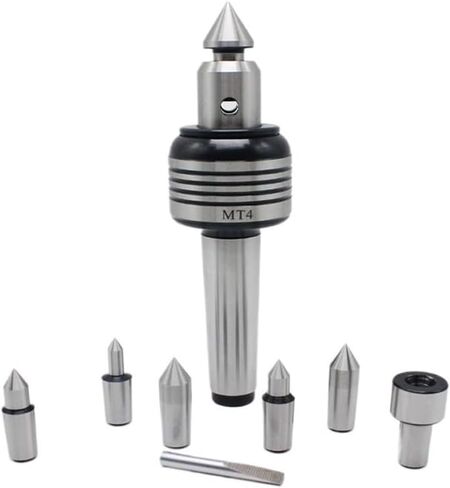 Woodworking Interchangable Live Center MT2 MT3 MT4 MORSE TAPER SHANK SHANK CENTRANGELLENT TOWER TYPENT TYPE TYPE TYPE (MT3) in Kuwait