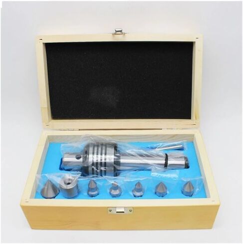Woodworking Interchangable Live Center MT2 MT3 MT4 MORSE TAPER SHANK SHANK CENTRANGELLENT TOWER TYPENT TYPE TYPE TYPE (MT3) in Kuwait