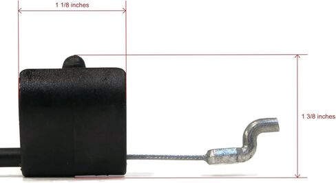 The ROP Shop | Engine Control Cable for 2007 Husqvarna 62522 SH, 65021 CHV, 6522 SH, 6522 SL in Saudi Arabia