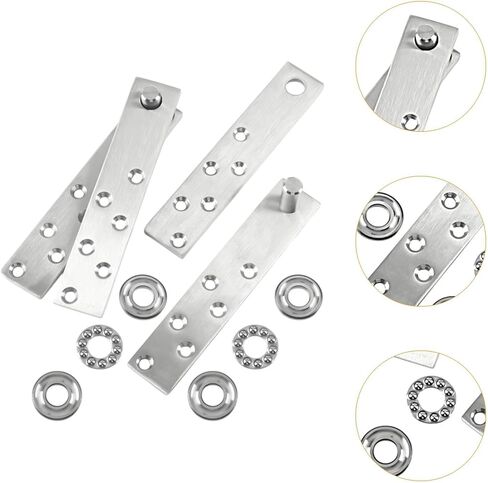 مفصلات محور الباب شاق الفولاذ المقاوم للصدأ 360 دوارة للأبواب الخشبية على غرار هاوس in Kuwait