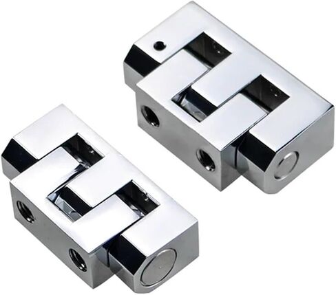 Heavy Duty Hinge for Industrial Machinery Equipment Cabinet Doors Stainless Steel Or Zinc Alloy Rotating Pivot Hinge 1Pcs(Large (Black)) in Saudi Arabia