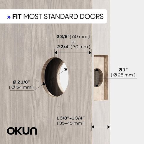 مقبض الباب Dummy Okun Arc-حزمة أو رافعة قابلة للانعكاس أو غير محار in Kuwait