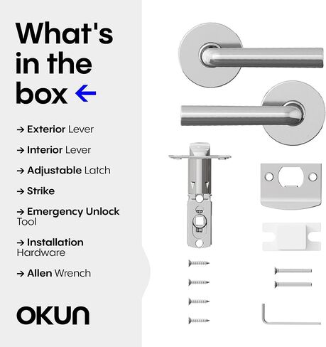 مقبض الباب Dummy Okun Arc-حزمة أو رافعة قابلة للانعكاس أو غير محار in Kuwait